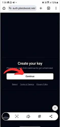 Create key